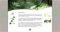 Desktop Screenshot of cartasdesdeelrio.com